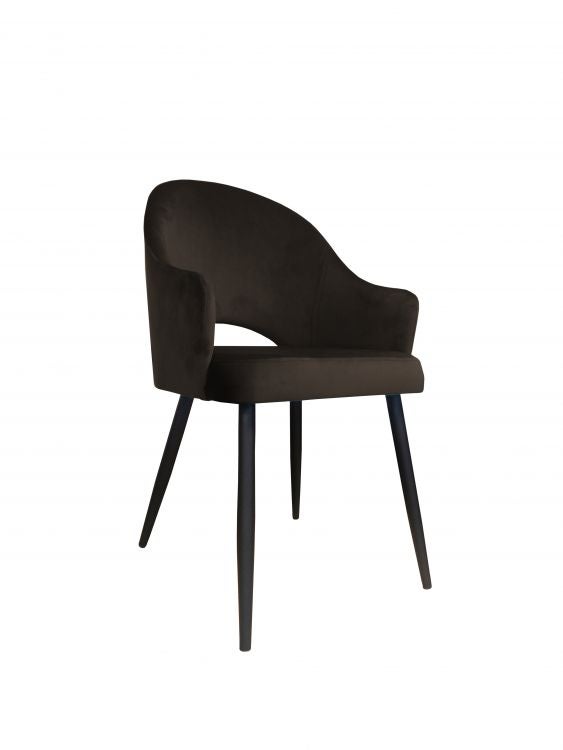 Krzesło JENISEJ VELVET brązowe