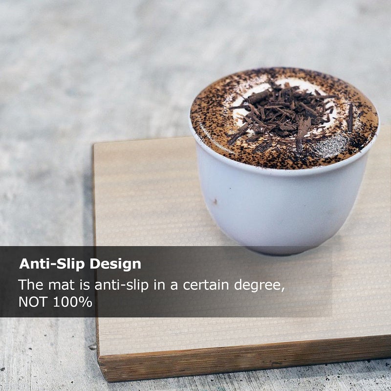 Revestimiento antideslizante para cajones, de EVA transparente y no adhesivo, para proteger el frigorífico de la cocina, blanco, 60 x 500 cm - 8