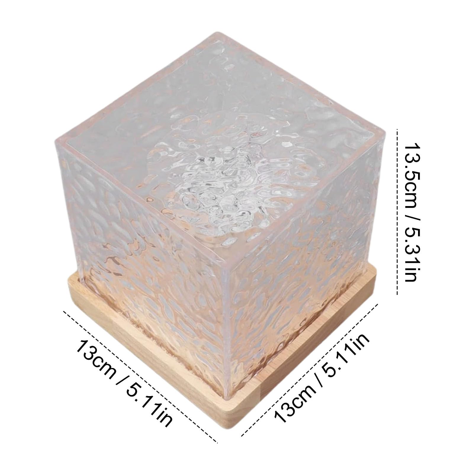 Projecteur de vagues océaniques, veilleuse étoilée à changement de couleur RVB avec télécommande, lampe de table à effet d'eau LED, lampe de charge - 3