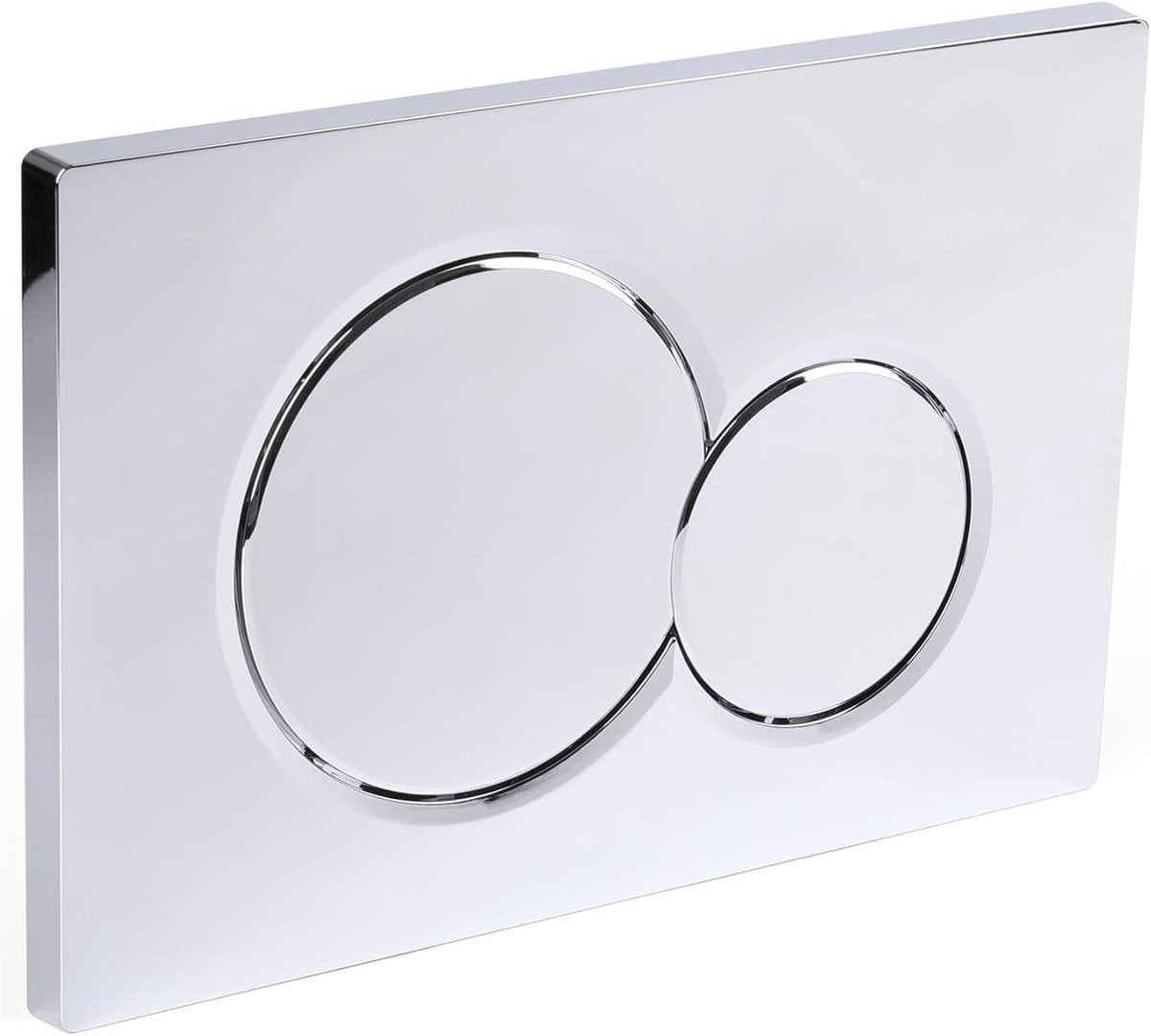 Panouri de control, compatibile cu Geberit UP320/UP300 și SIGMA01/20/21/30/40/50, clapetă de acționare pentru toaletă, spălare dublă, cromată