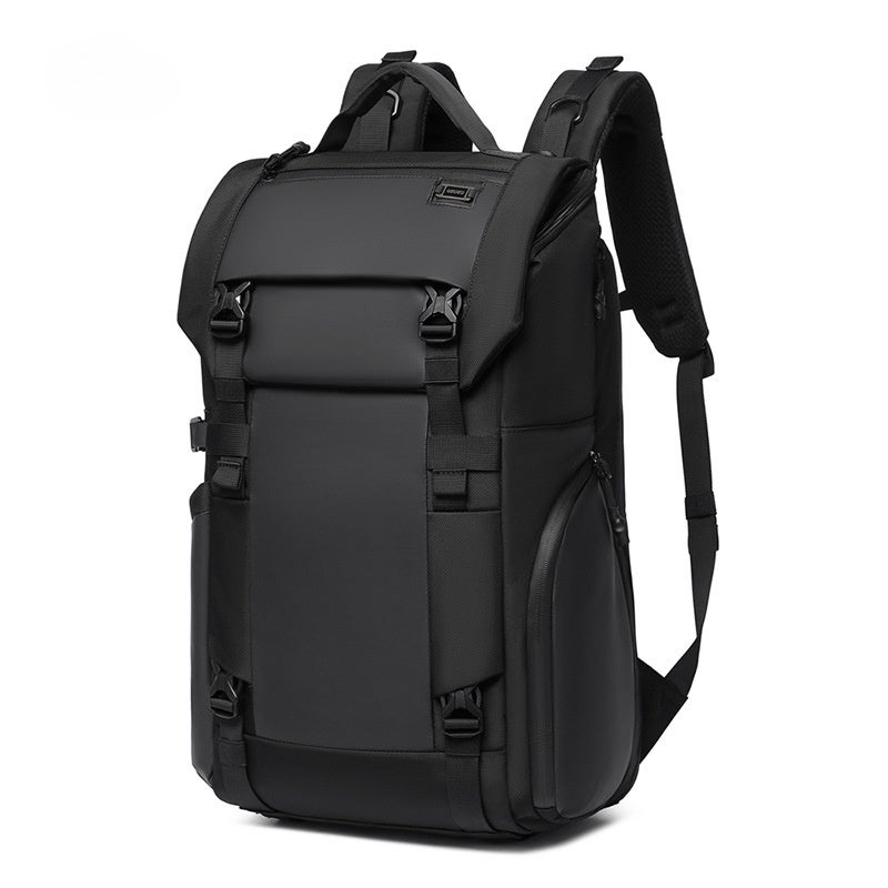 Sac à Dos étanche Pour Patins - Transport Patins à Roulettes Et à Glace - 32x18x45cm, Bandes Réfléchissantes, Multiple Poches