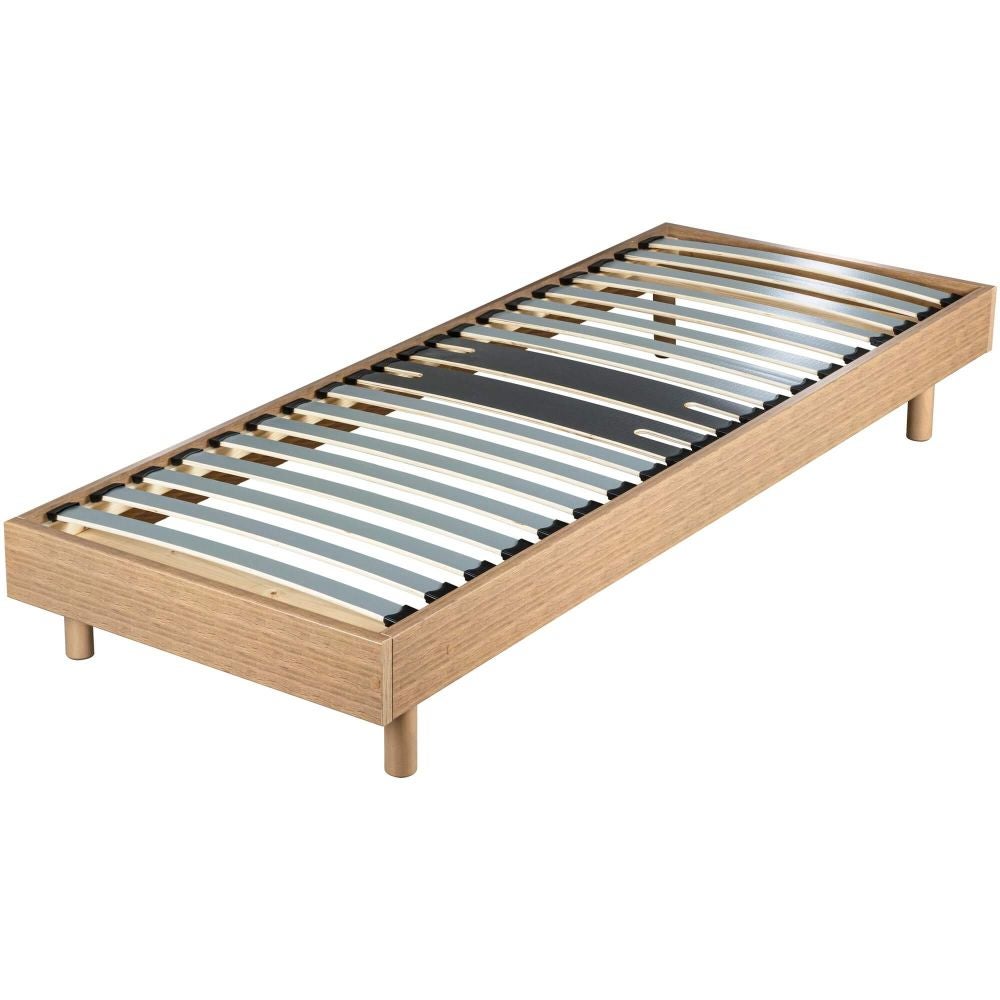 Black November 2025 : EBAC Literie Sommier Déco Kit à Lattes 12,5 Cm Elian, Camif 90 X 190 Cm Pas Cher