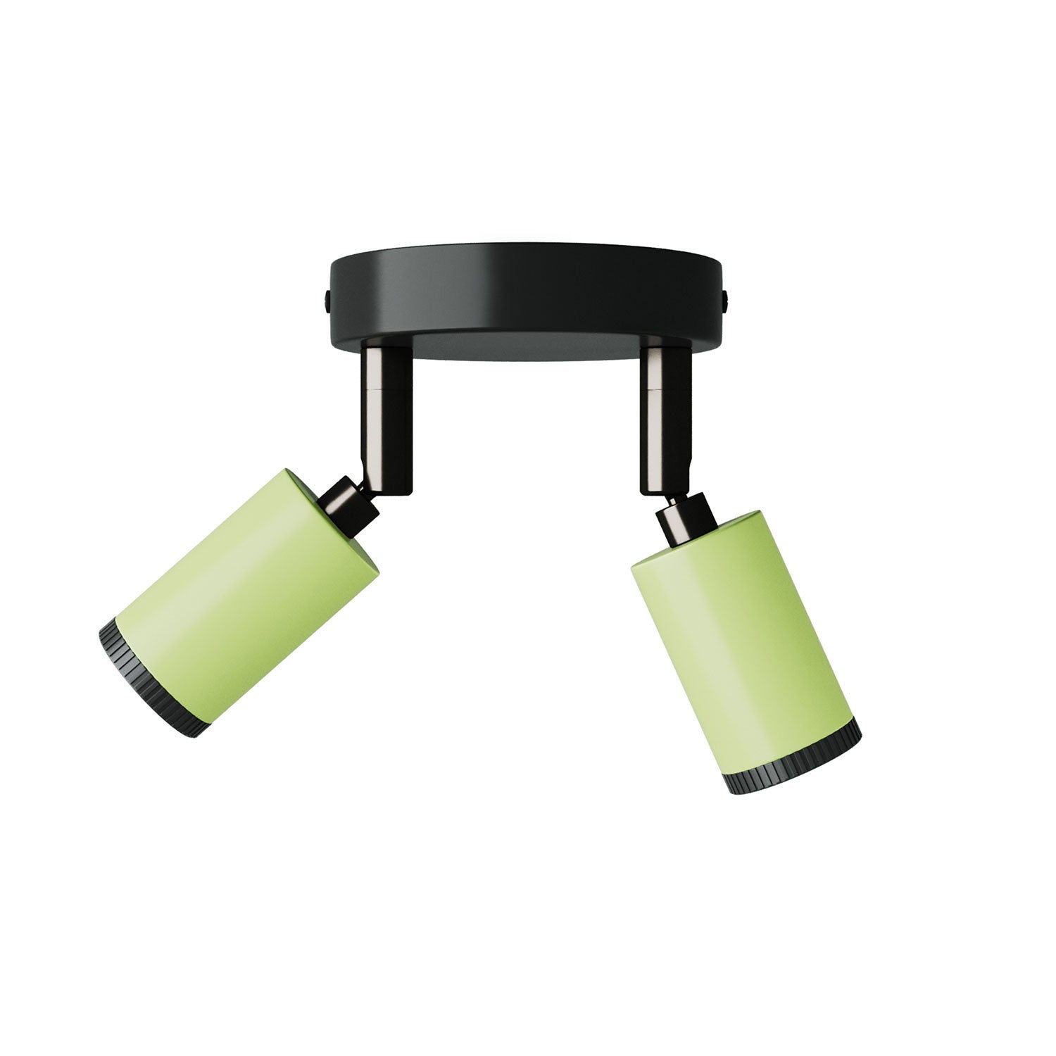 Creative cables - fermaluce con 2 focos mini ajustables gu1d0