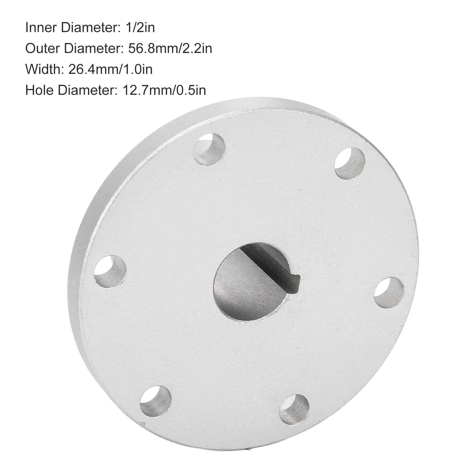 2 Pezzi Giunto Albero Flangiato 5mm In Lega Alluminio - Per Modelli RC E Fai Da Te - Foto 8