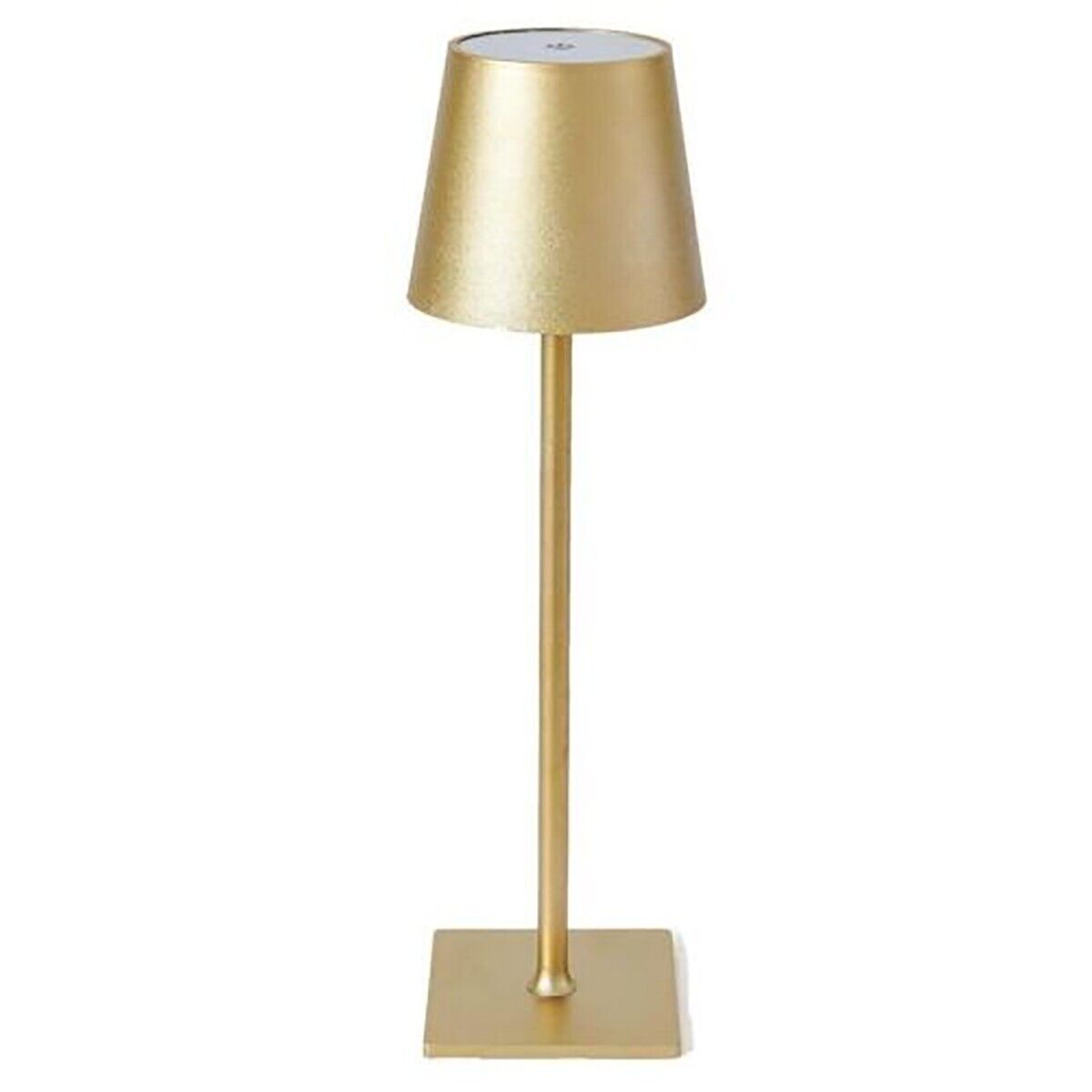 LÁMPARA DE MESA LED TÁCTIL RECARGABLE MODERNA BAR HOTEL RESTAURANTE ORO