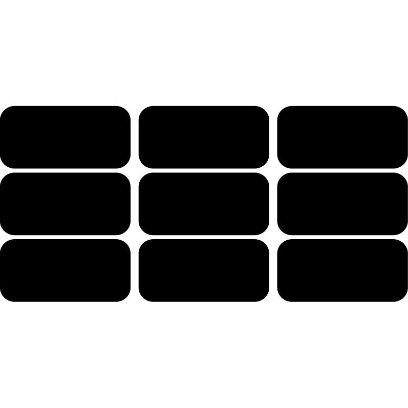 Adesivo etichette lavagna 2 - Sticker adesivo - adesivi murali - 110x175cm - 2