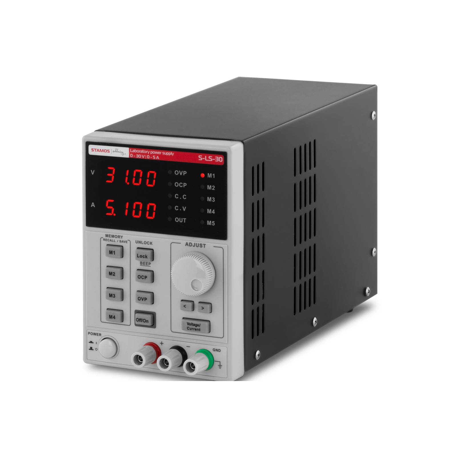 Alimentatori Regolabili 30 V Per Condizionamento E Fonte Di Segnale Per Misurazione, Collaudo E Ispezione Industriale | Acquisti Online Su - Foto 5