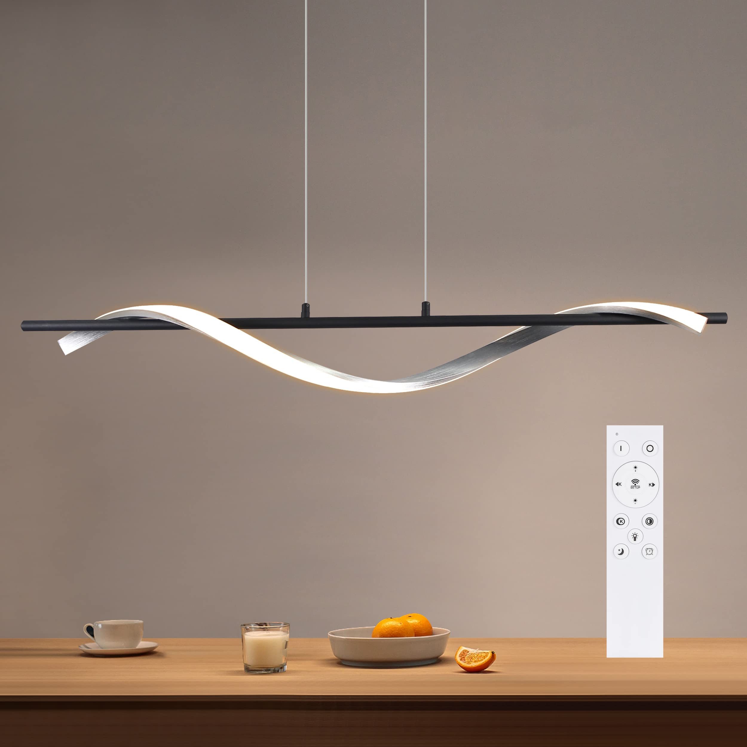 Lampe de Table Dimmable | Design Ondulé Moderne