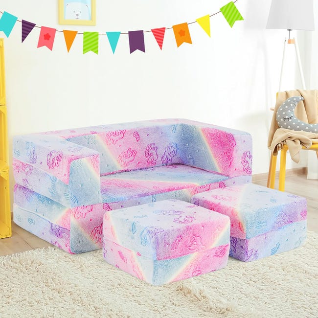 Divano Pieghevole in per Bambini Brilla al Buio, Poltrona