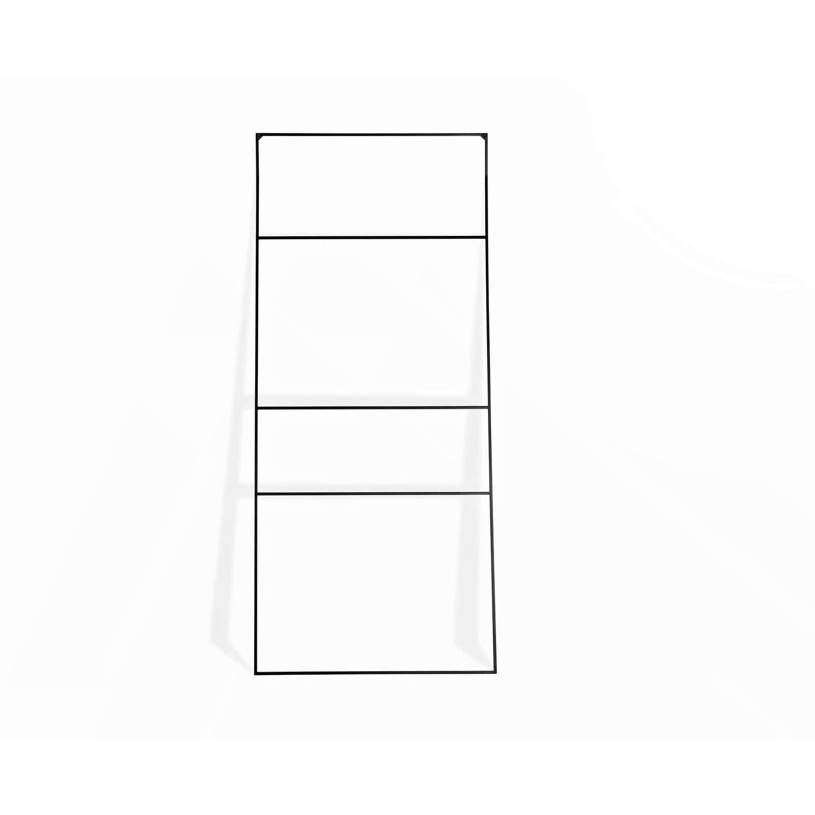 Porte-serviettes lemi 5 x 80 x 178 cm Noir - 4