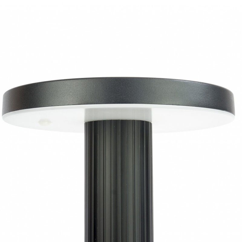 Lampa ogrodowa stojąca Rondo Ii czarna LED 12W 3000K / 4000K / 6000K 1140lm IP65 wym: 105 x 23 x 23 cm aluminium SU-MA