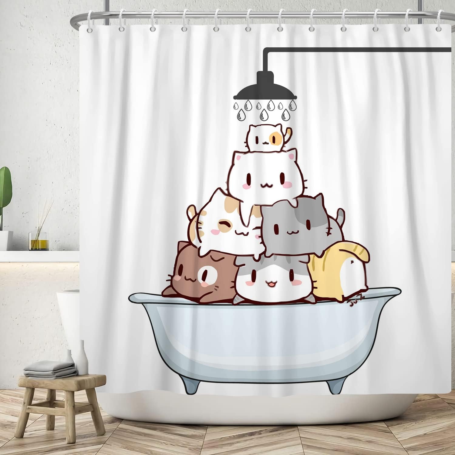 Bovlleetd Cactus Plante Rideau de Douche Ligne Abstraite Dessin animé Salle de Bain Rideaux de Douche coloré désert Cactus Art Rideaux Salle de Bain décor pour Enfants Salle de Bain hôtel 180x180cm Bovlleetd Cactus Plante Rideau de Douche Ligne Abstraite Dessin animé Salle de Bain Rideaux de Douche coloré désert Cactus Art Rideaux Salle de Bain décor pour Enfants Salle de Bain hôtel 180x180cm