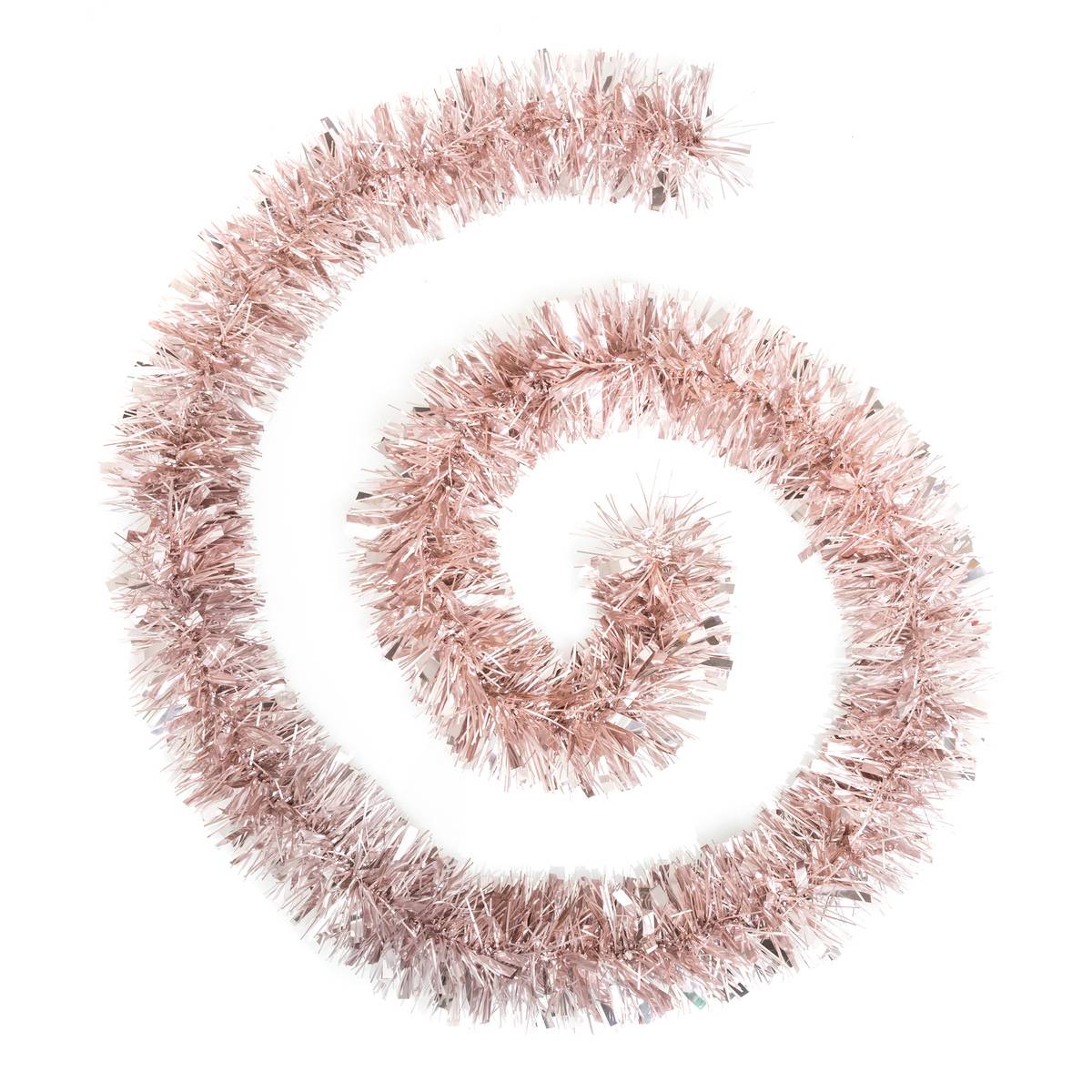 Guirlande De Noël Brillant Mate 100 X 6 X 2 M Rose Rose Clair Atmosphera Createur Interieur 83961358