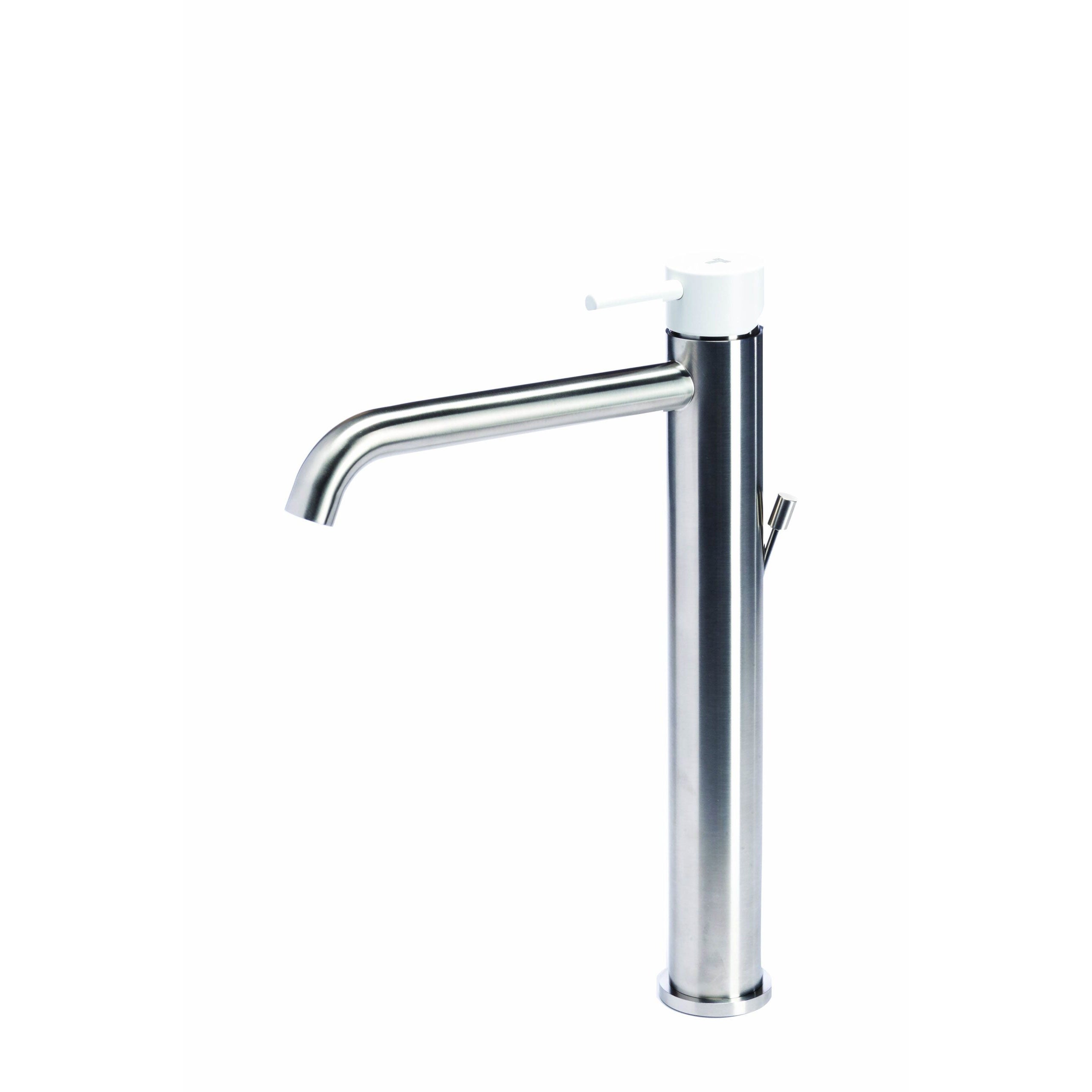 Rubinetto Lavabo Bagno Alto Rubinetto Bagno Alto Estraibile - Acciaio Inox Nichel Spazzolato Con 2 Modalità Rubinetto Vasca Da Bagno - 8