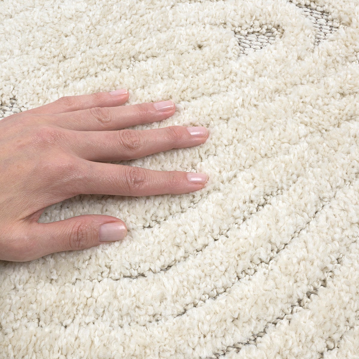 Dywan boho Cora 160x230 cm OEKO-TEX kremowy - 5