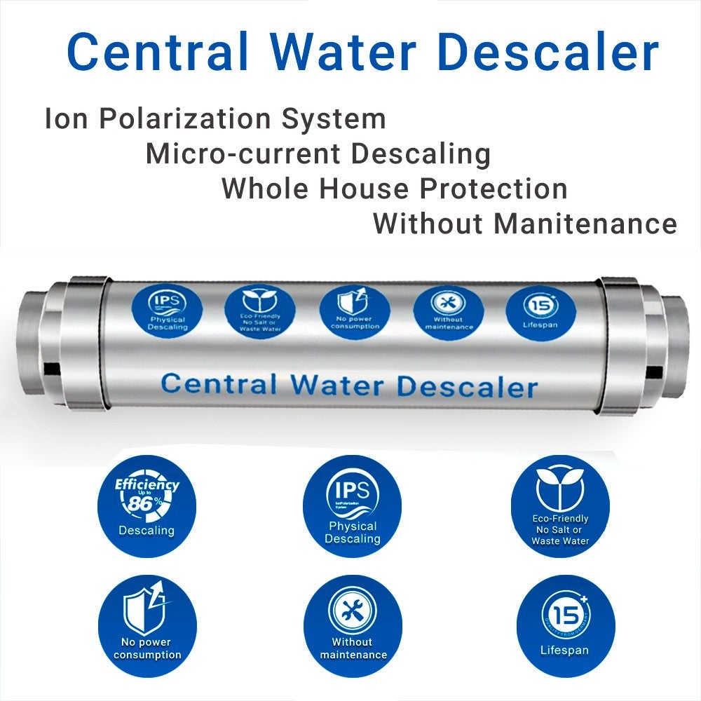 Descalcificador sin Sal ROTEK - Sistema Antical IPS - Elimina Cal Tuberías y Electrodomésticos - 2
