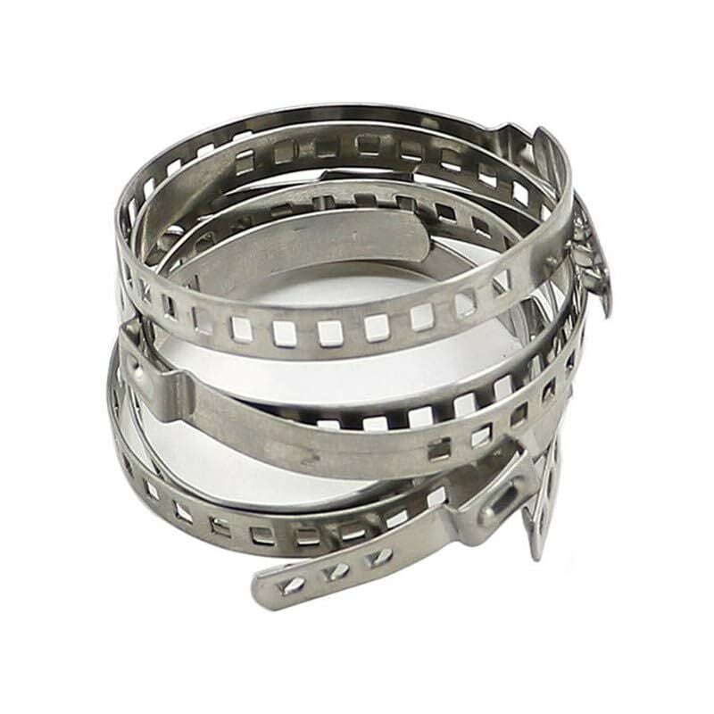 10 Pcs Collier Soufflet Cardan,Pince De Joint HomocinéTique D'arbre à Cardan Collier De Serrage En Acier Inoxydable Réglable | Leroy Merlin