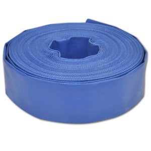 Tuyau Plat D'incendie/arrosage 25 M - Diamètre 2 Pouces (50 Mm), PVC Renforcé Polyester | Pression 3 Bar