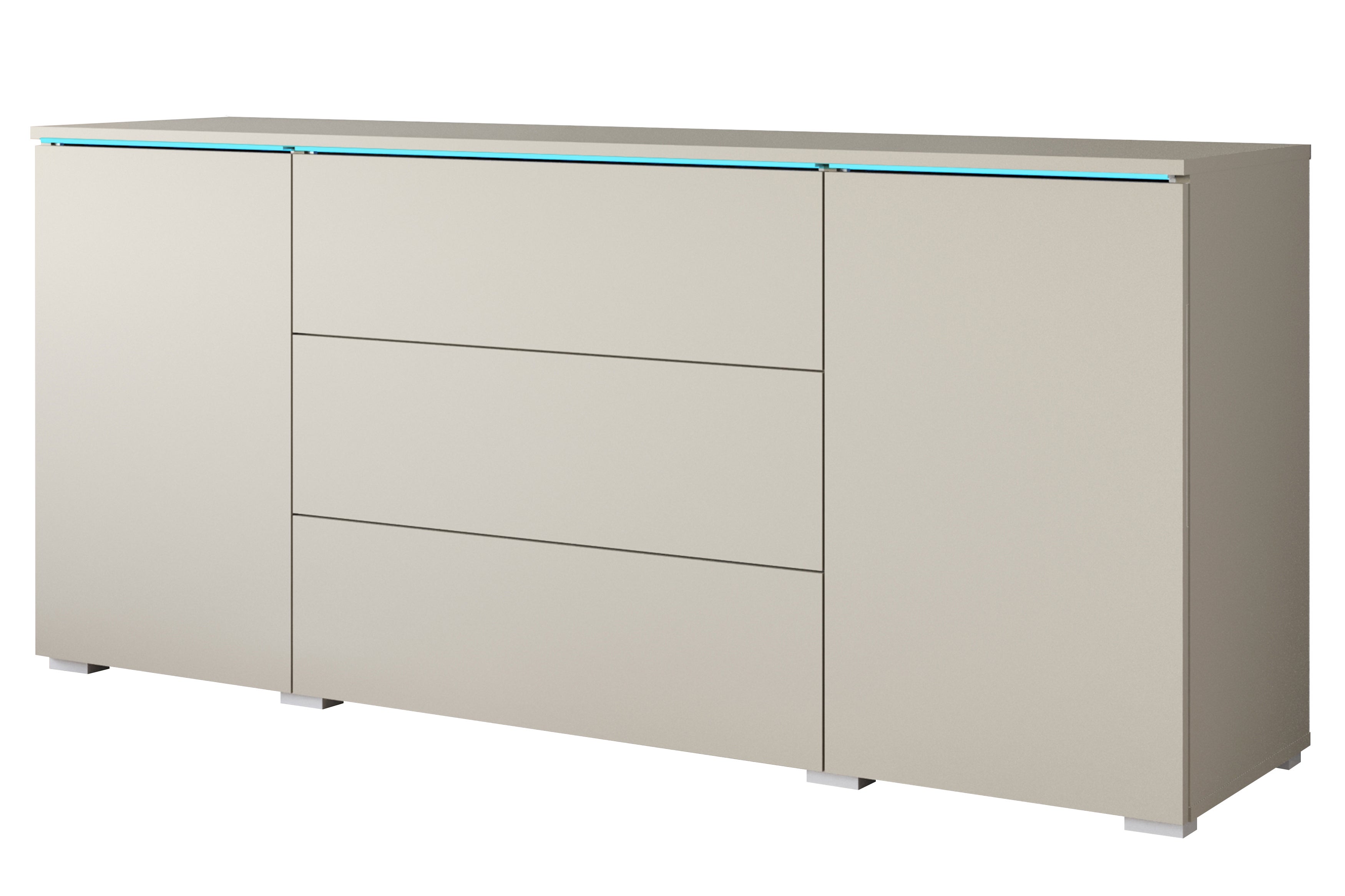 Komoda VEVE 150 cm w kolorze kaszmirowy beż