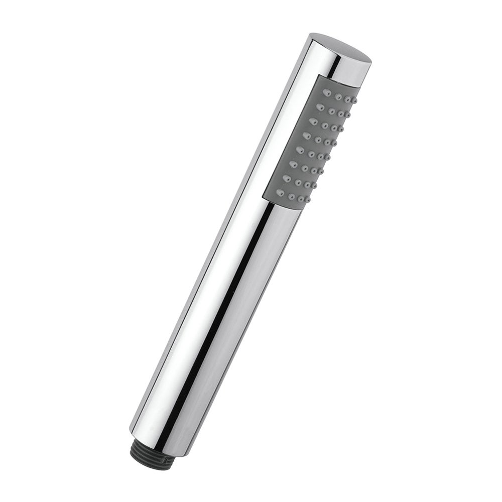 Kit doccia tondo cromo con set doccia + soffione acciaio 25 cm e braccio 40 cm - 5