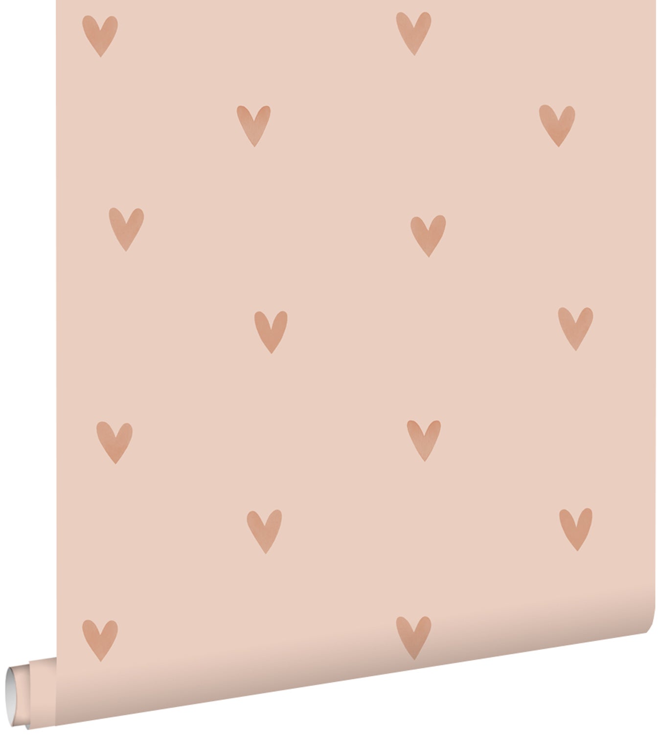 Tapeta kiery różowym - 53 cm x 10.05 m - ESTAHOME