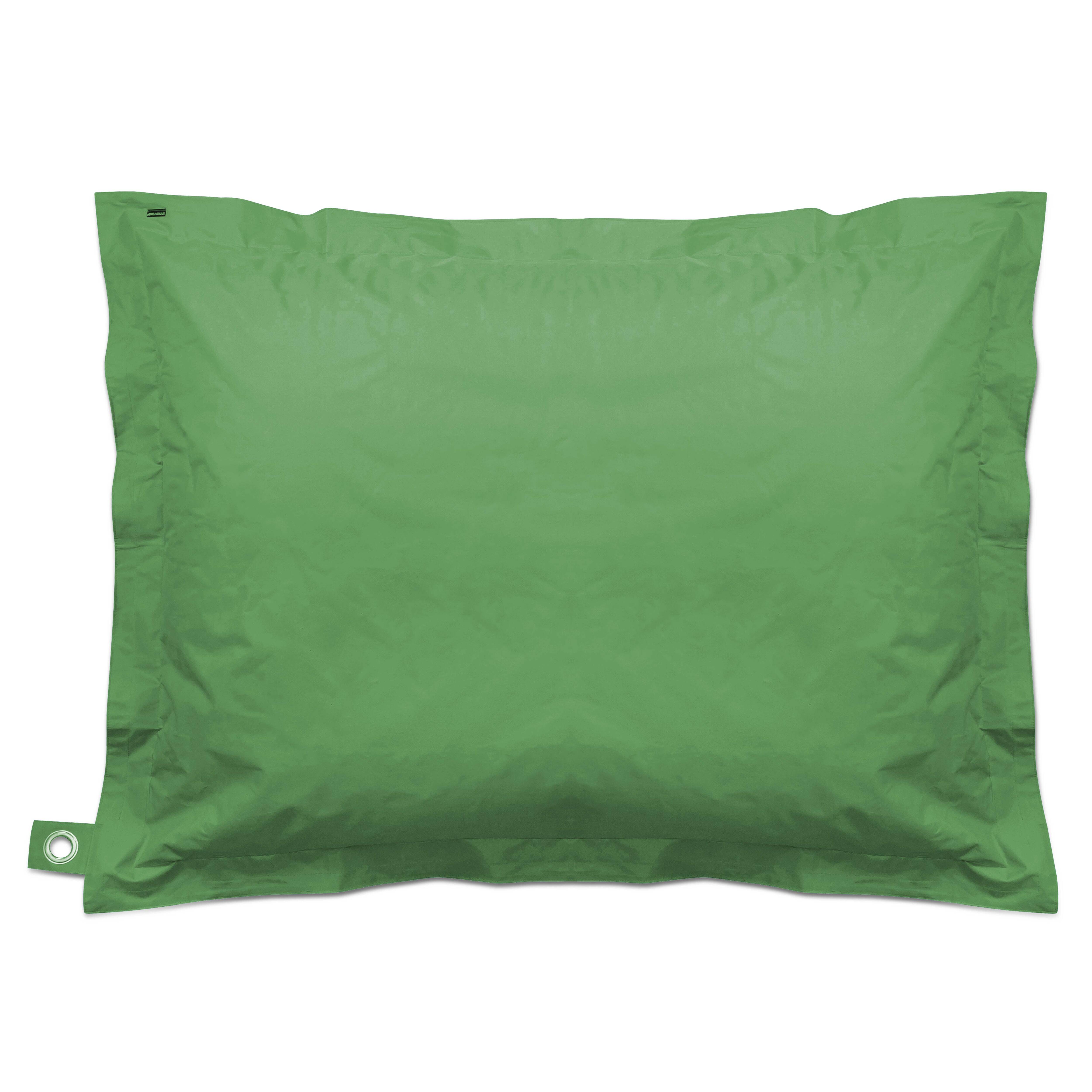 Housse vide de pouf de jardin en polyester vert cactus 180 x 145 cm - 2