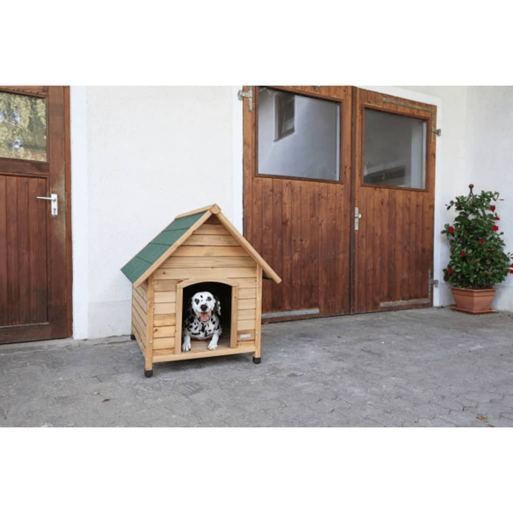 Kerbl Marrón/Verde Caseta Para Perros 85X73x80 Cm Y 82394 - Imagen 2