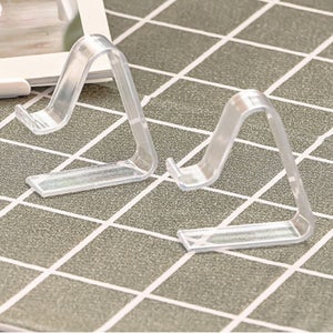 Lot De 24 Pinces à Nappe En Plastique Transparent, Coupe-vent, Pour Noël, Mariages, Camping Et Pique Niques Petit Format 97458100