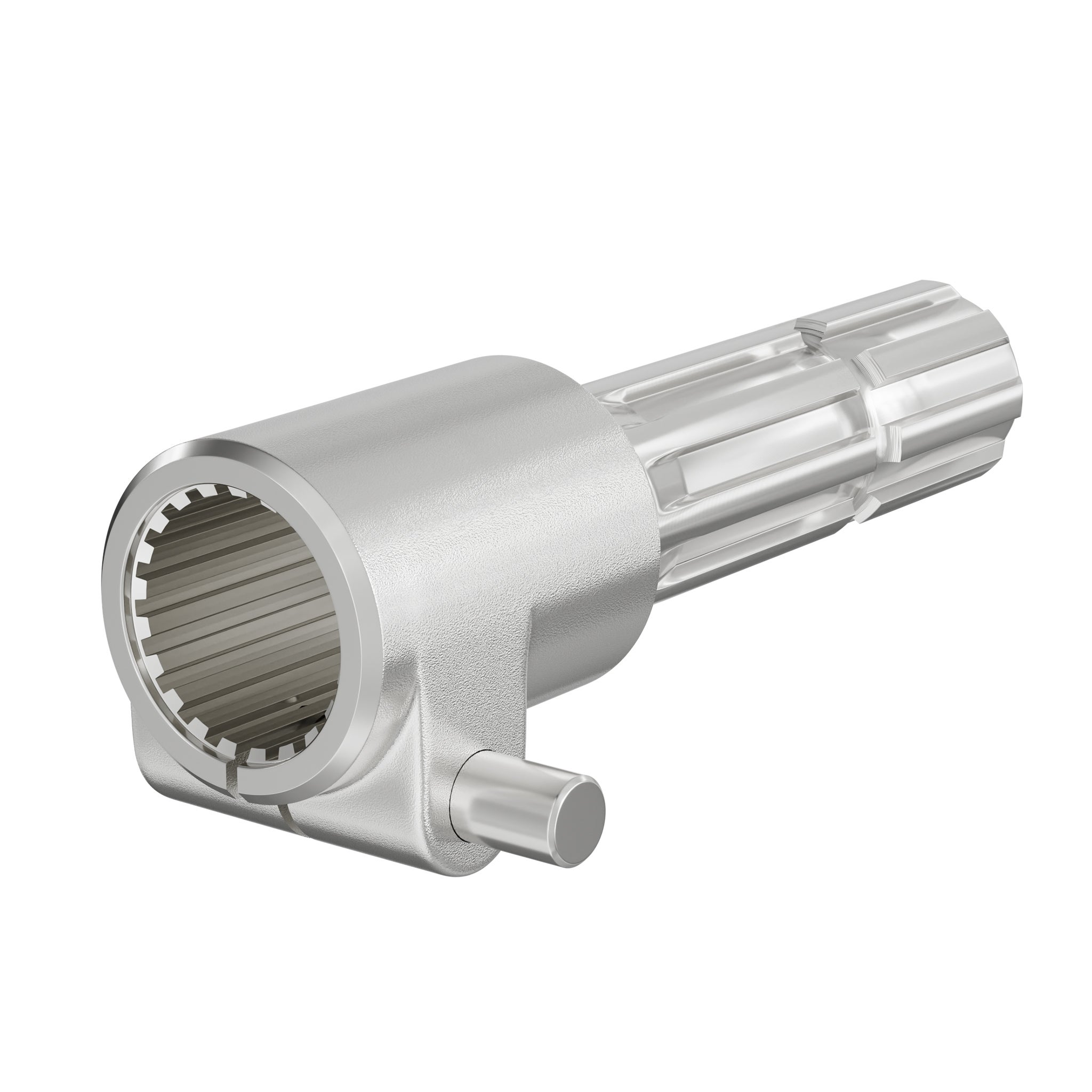 Manchon Prise De Force Tracteur 175 Mm - Raccord 1 3/4" 6D Et 20D - Pour Arbre Cannelé, Transmission Cardan - WilTec