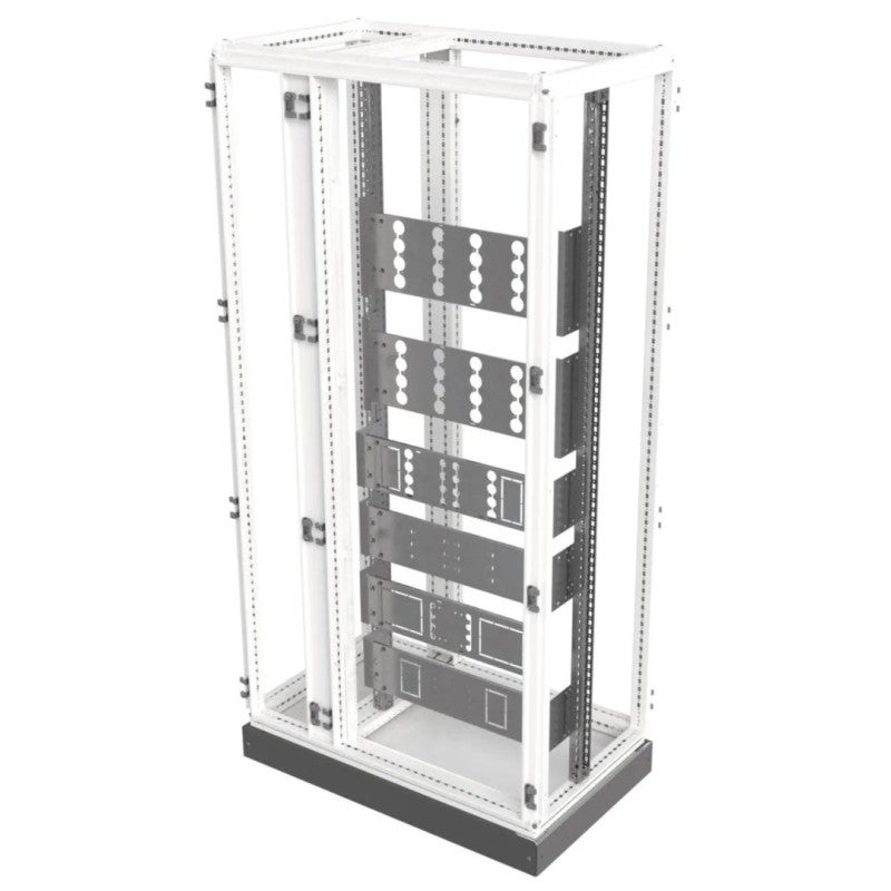 Support Barre 4 Poles HAGER Quadro4 Quadro 5 Evo160-250-630a Arrière à Plat - UC820 - 2