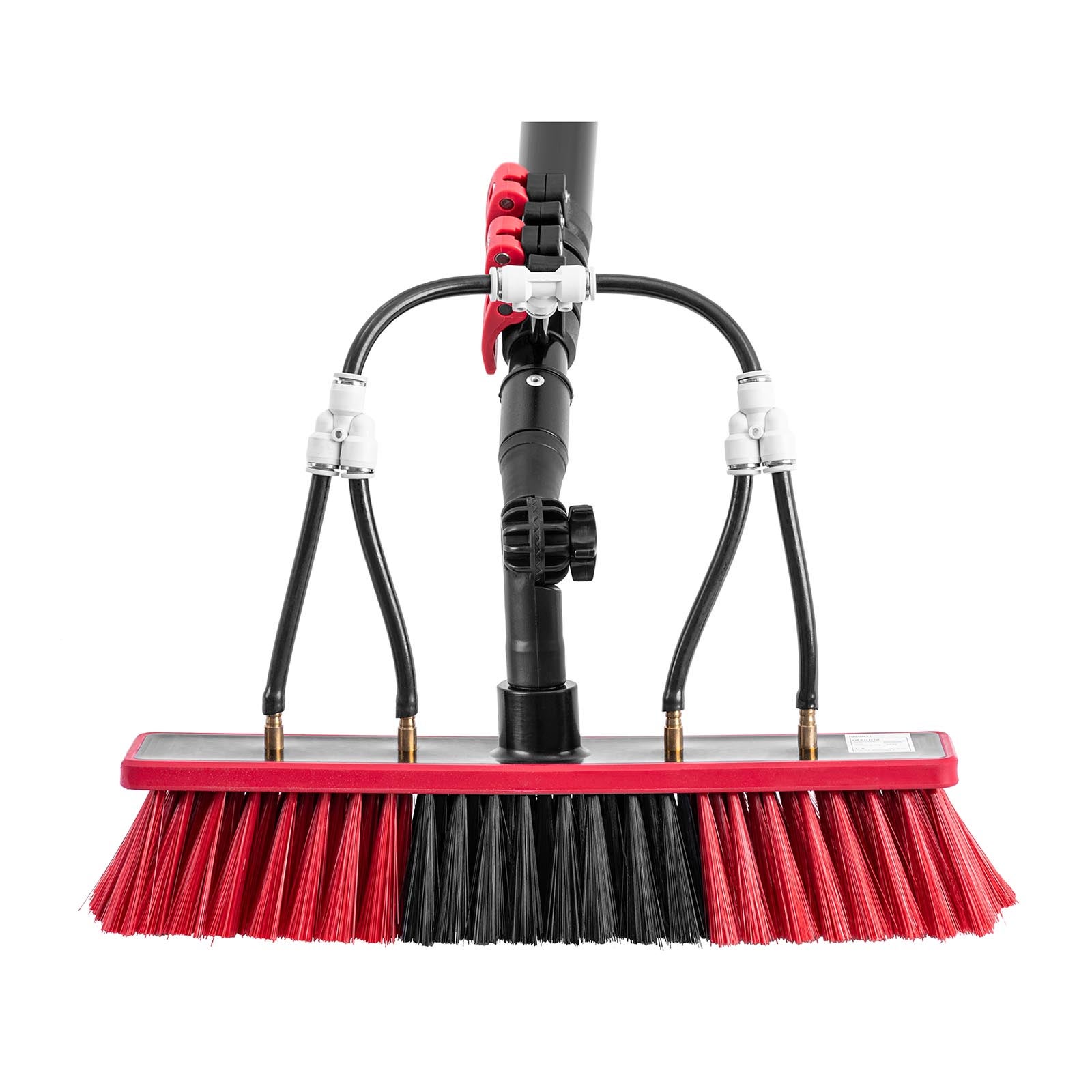 Asta Telescopica Per Pulizia MENAYODA - 5 Metri, Spazzola 50 Cm, Per Pannelli Solari, Finestre, Auto