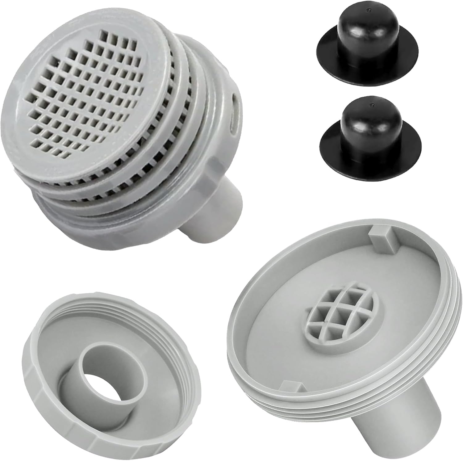 Connecteur Coudé 90° Pour Tuyau Piscine - Filetage 1,5" - ABS étanche - Compatible Filtres à Sable