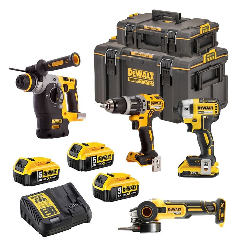 Pack 4 outils 18V (3x5 0 Ah) (DCD796 DCF887 DCH273 DCG405 Pack 4 outils 18V (3x5 0 Ah) (DCD796 DCF887 DCH273 DCG405