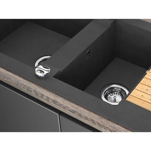 Vidage automatique pour évier EOLE 2 bacs CAREA