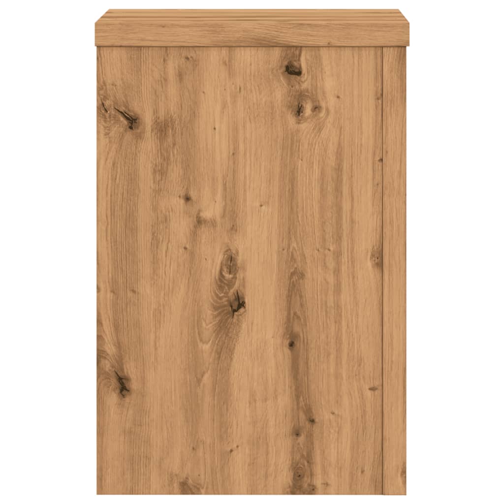 Jardinière | Supports pour plantes 2 pcs chêne artisanal bois d'ingénierie CFW48692 - 6