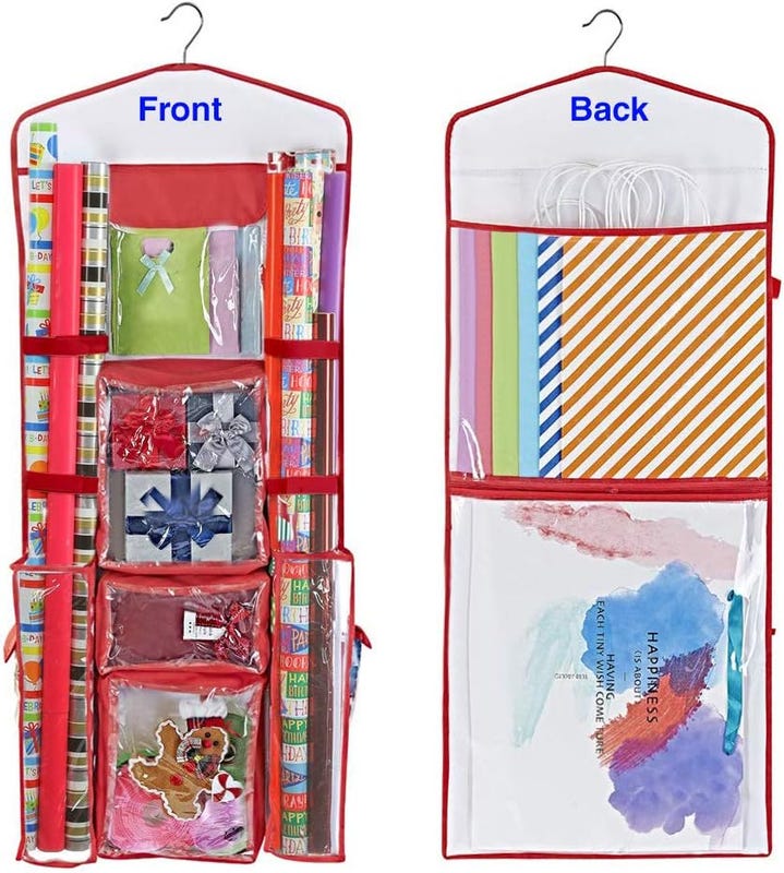 Sac De Rangement Suspendu Derrière Porte - Organisateur Multicouche Grande Capacité 100x30 Cm Sac De Rangement Suspendu Derrière Porte - Organisateur Multicouche Grande Capacité 100x30 Cm