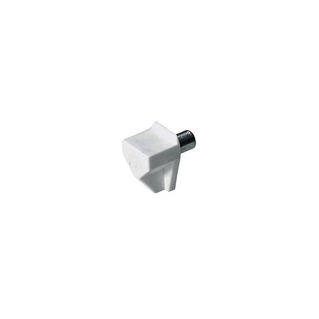 Taquets détagère Safety Ø 5 mm acier et plastique blanc la boîte de 100