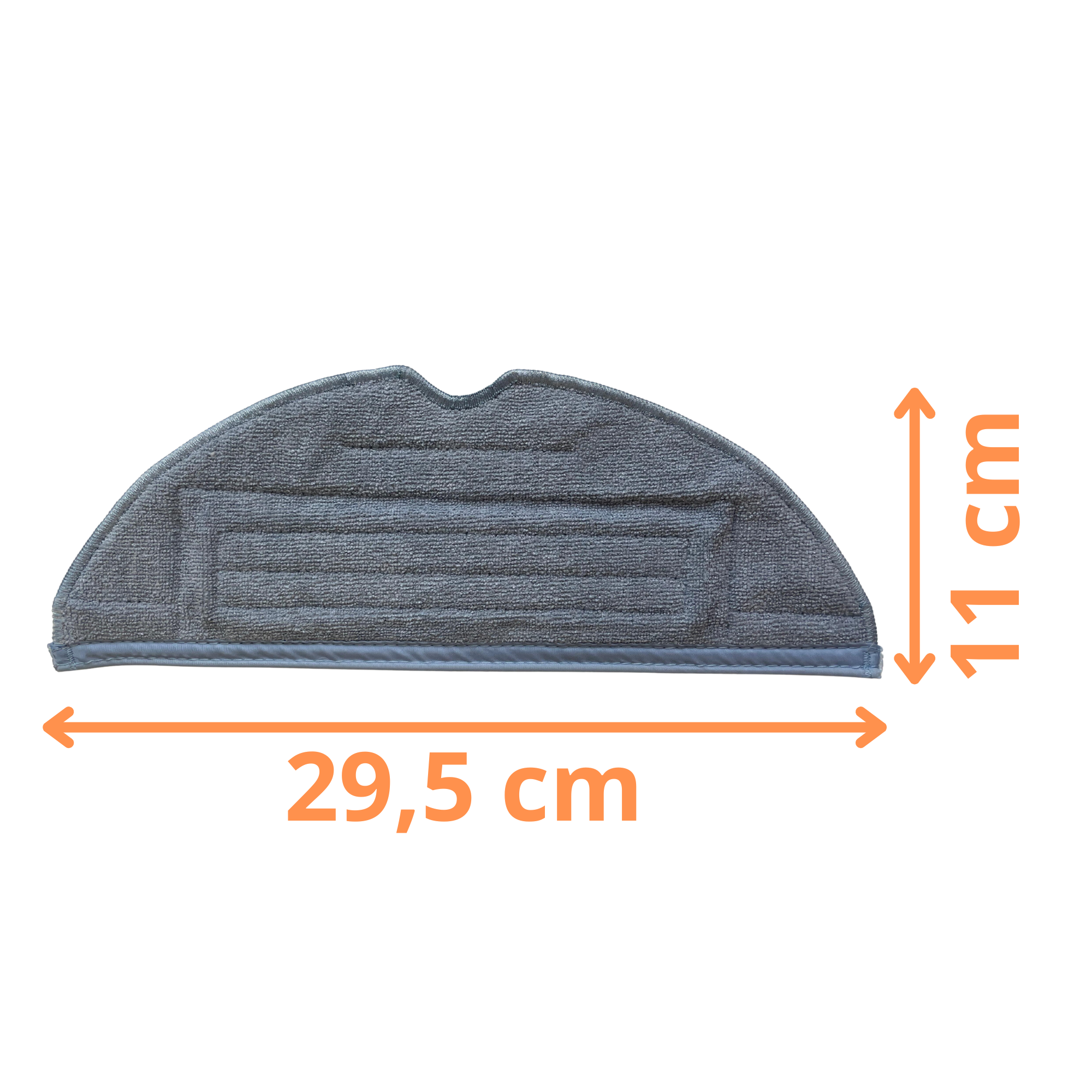 Lingette pour Roborock S8 S8 Plus S8 Pro Ultra S7 S7 Plus S7 Pro Ultra S7 MaxV S7 MaxV Plus S7 MaxV Ultra [Lot 3] Serpillère lavable réutilisable - 3