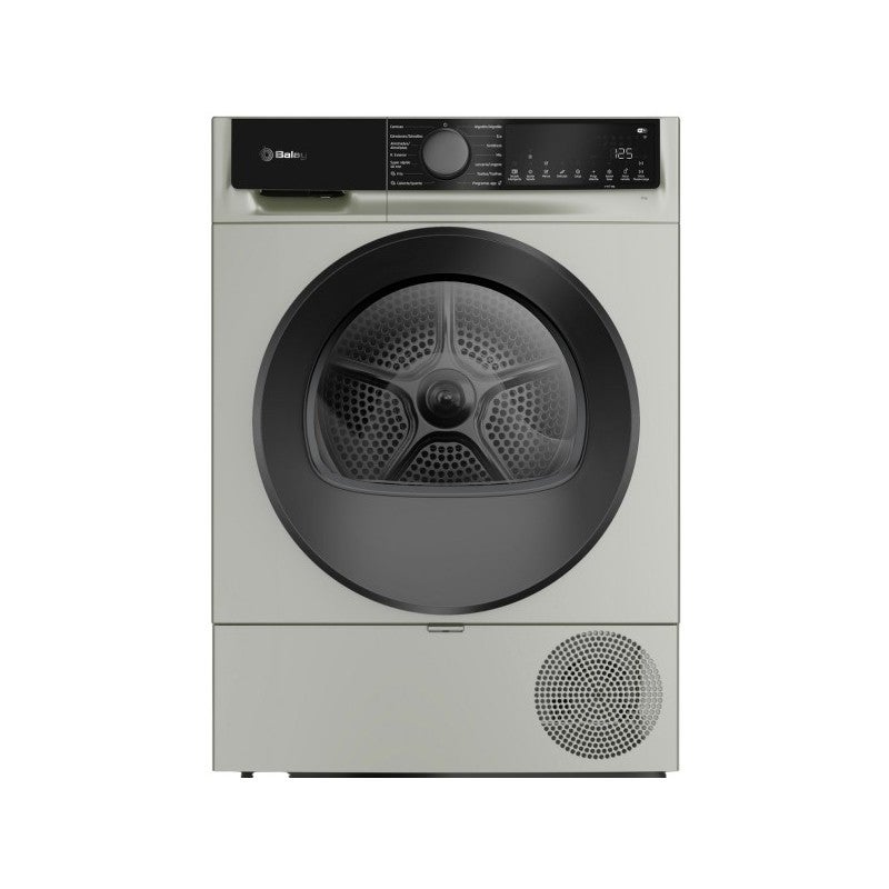 Secadora de bomba de calor Balay 3SB093XC 9 kg Clase D acero inoxidable y display LED - Imagen 2