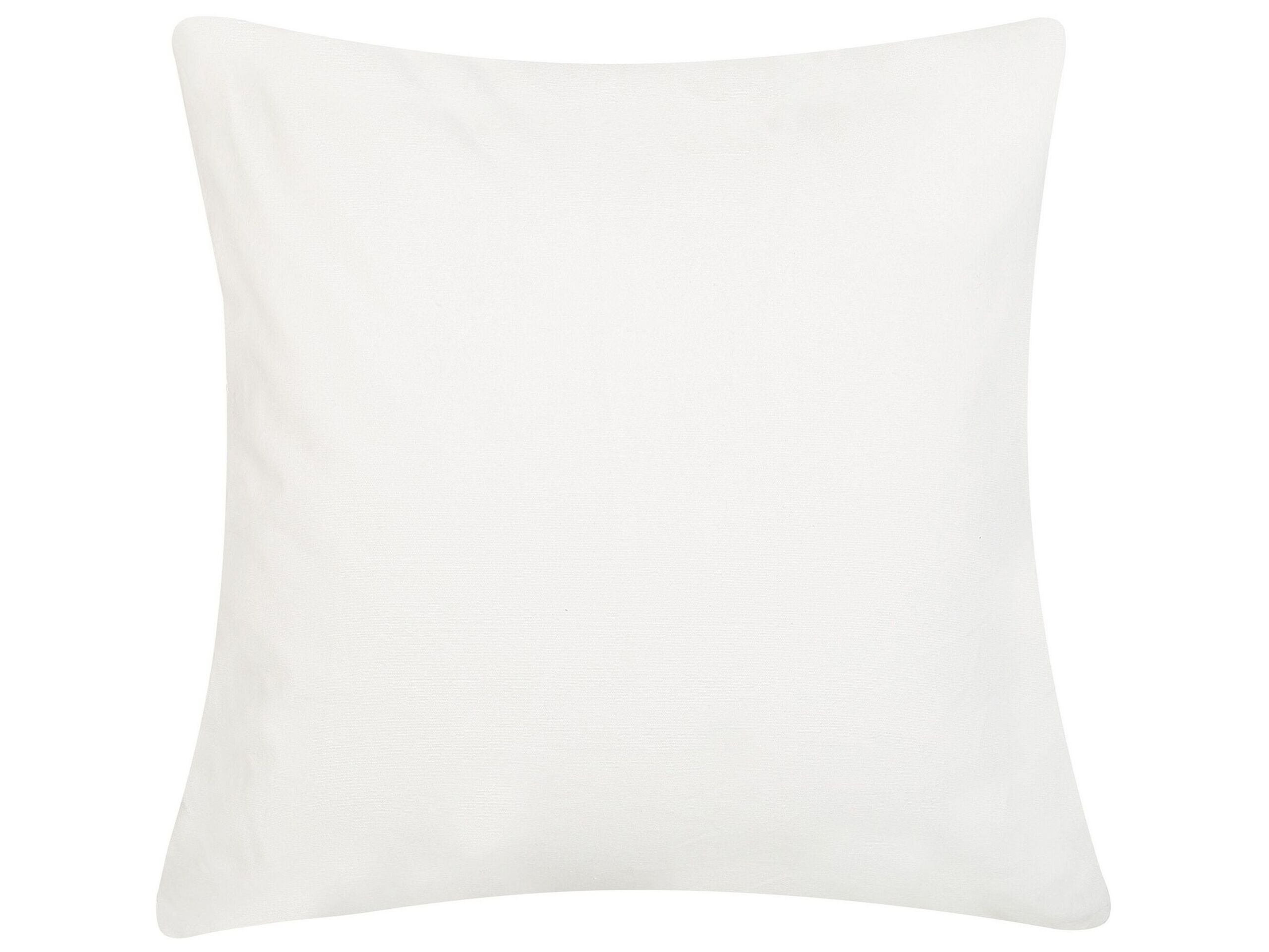 Set di 2 cuscini RUSCUS Cotone 45 x 45 cm Bianco Trama astratta - 5