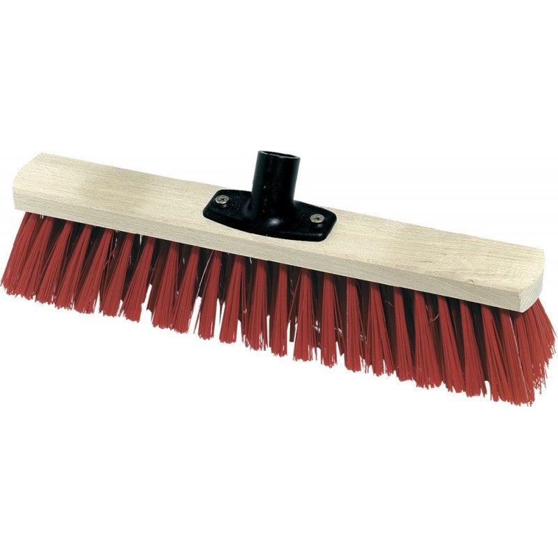 Nölle Scopa HACCP Per Cucine Professionali, 30 Cm, Setole Fine 0.25 Mm, Bianco/Blu