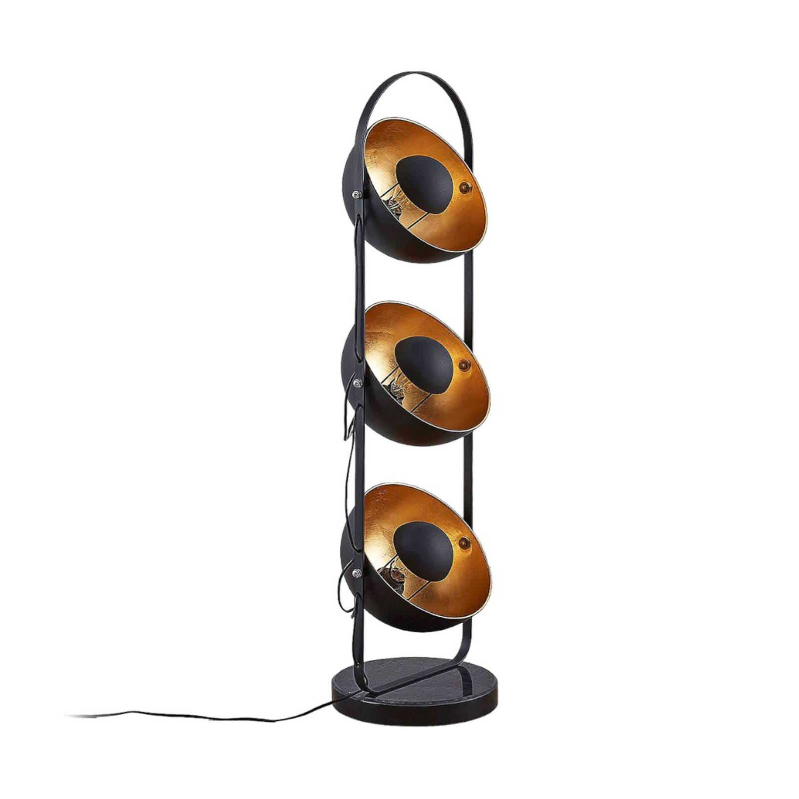 Lindby lampe sur pied Nanika, noir/or, 202 cm, E27, 3 lampes, Lampadaire Sur Pied, Lampe a Pied, Lampe de Sol | Leroy Merlin Lindby lampe sur pied Nanika, noir/or, 202 cm, E27, 3 lampes, Lampadaire Sur Pied, Lampe a Pied, Lampe de Sol | Leroy Merlin