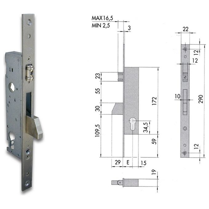 CILINDRO CISA ASIX P8 PRO 35,40 MM | Leroy Merlin - View #10