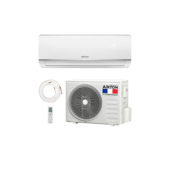 Pack Climatiseur reversible AIRTON - A Poser Soi-meme - 3500W - Readyclim 4M