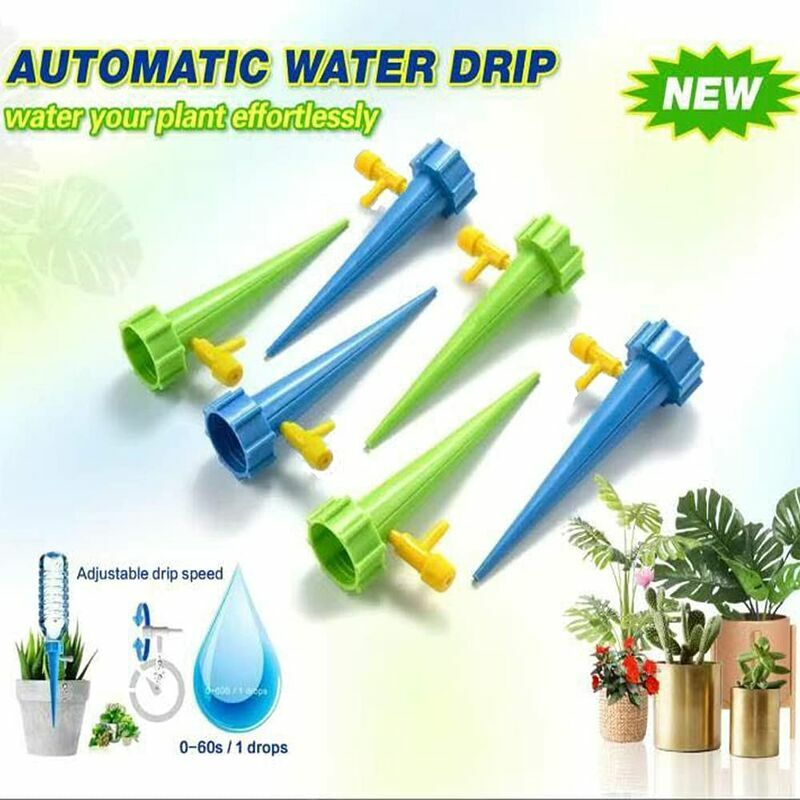 40pcs Goutte à Goutte Bouteille Irrigation Goutte à Goutte Bouteille Arroseur Automatique Plantes Arrosage Goutte a Goutte avec Vannes - 5