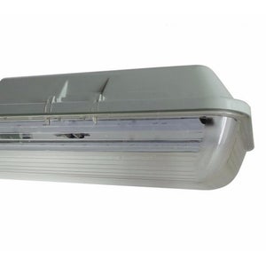 Anten Neon LED 150CM,45W 4950lm Blanc Froid 6000K Tube LED, Reglette LED, IP65 ,Luminaire Plafonnier pour Atelier/Sous Sol/Bureau/Hobby/Grange/Magasin | Leroy Merlin