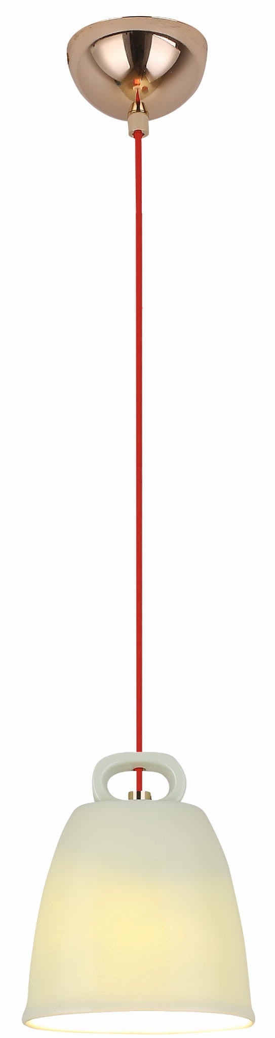 Lampa sufitowa wisząca Sewilla miedziano-zielona 1xE27x40W wym: 123 x 15 x 10 cm ceramika / gips Candellux