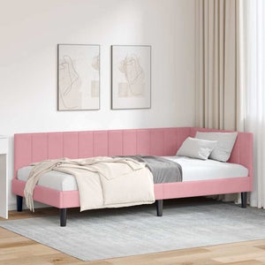 Sedia Da Trucco In Velluto Rosa Con Schienale A Fiocco, Struttura In Metallo Oro, Seduta Imbottita