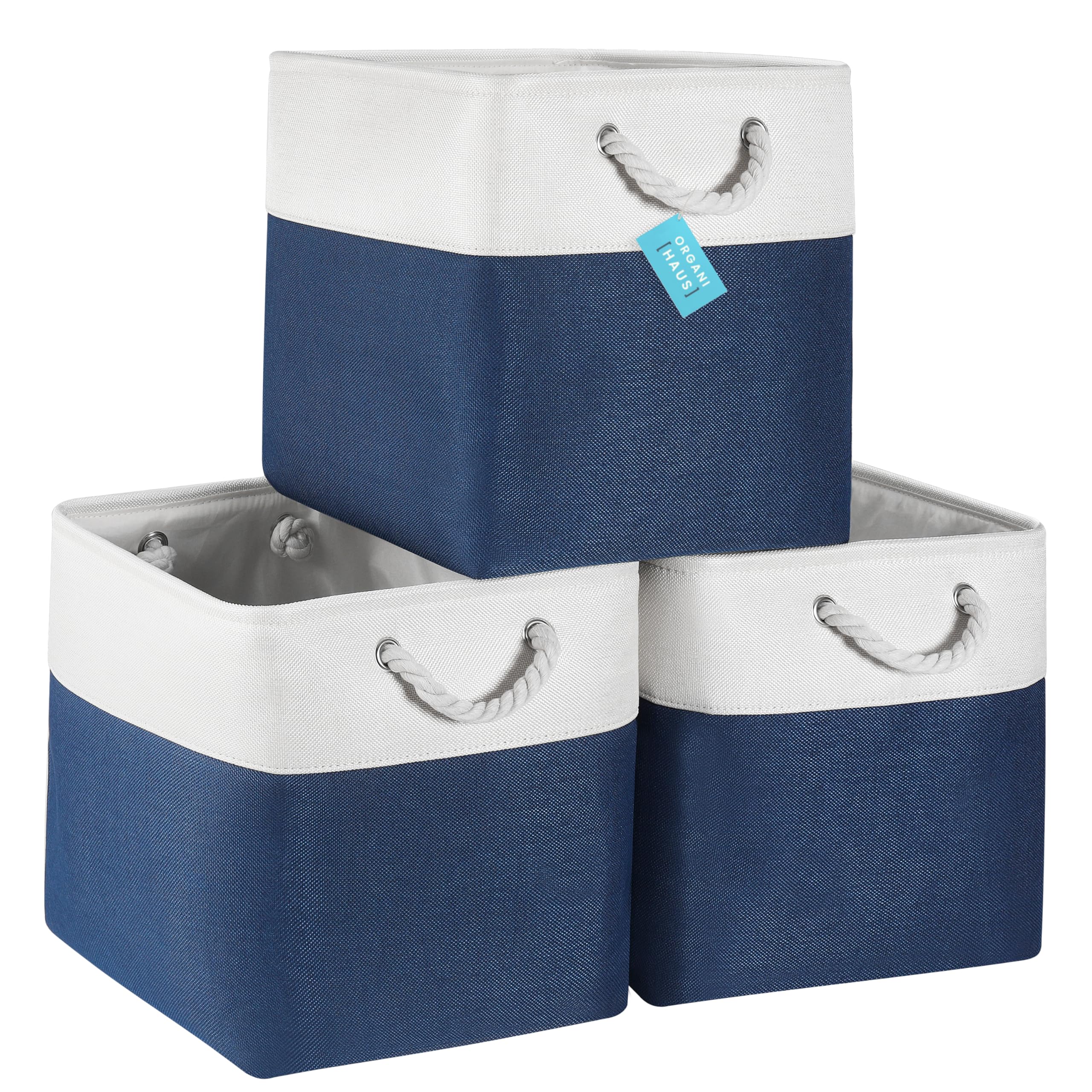 KALLAX Lot De 3 Petits Paniers Tissés, 30,5 X 20,3 X 11,4 Cm, Panier