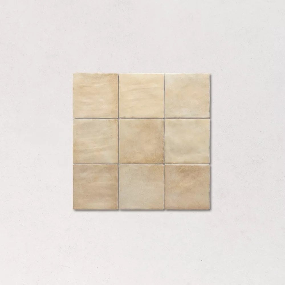 Carrelage Mural Effet Zellige Beige Sable Mat SABBIA 10x10 cm Arena (0 ...